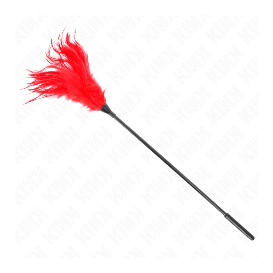 KINK - PIUME MULTIPLE ROSSE TICKLE 45 CM